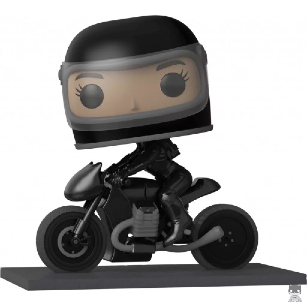 Figurine Funko POP Selina Kyle sur Moto (The Batman)