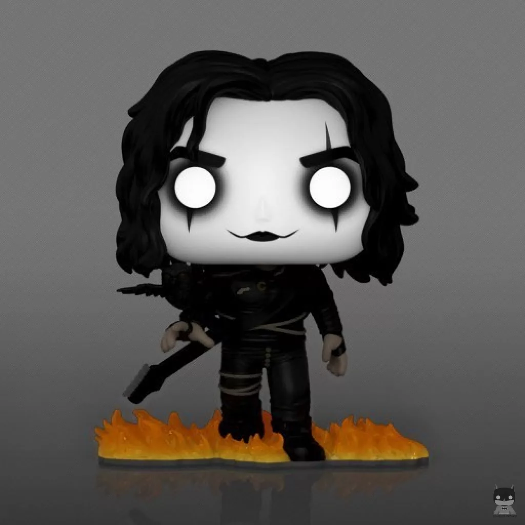 Figurine Funko POP Eric Draven avec Corbeau (Glow in the Dark) (The Crow)