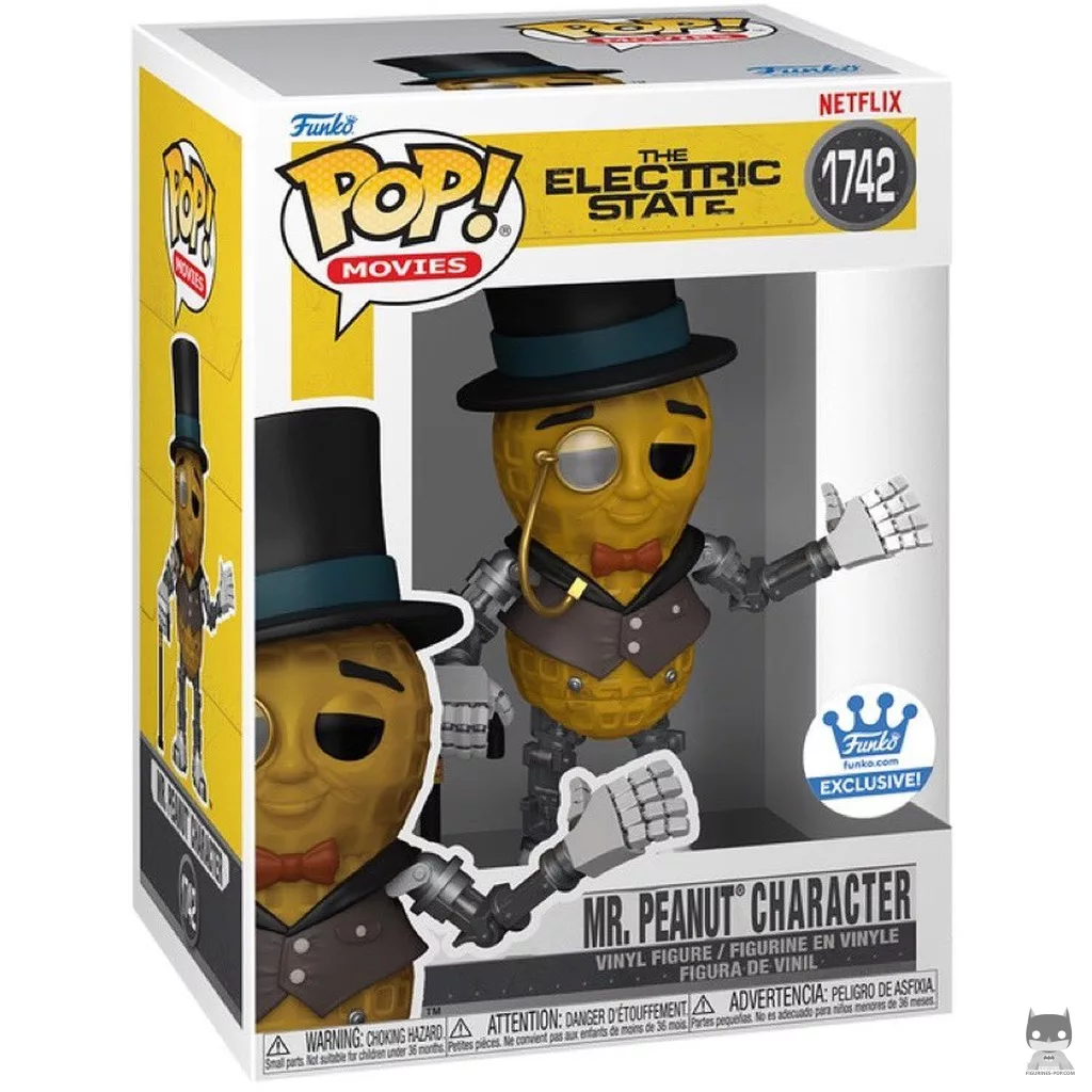 Figurine Funko POP Personnage M. Cacahuète avec boîte