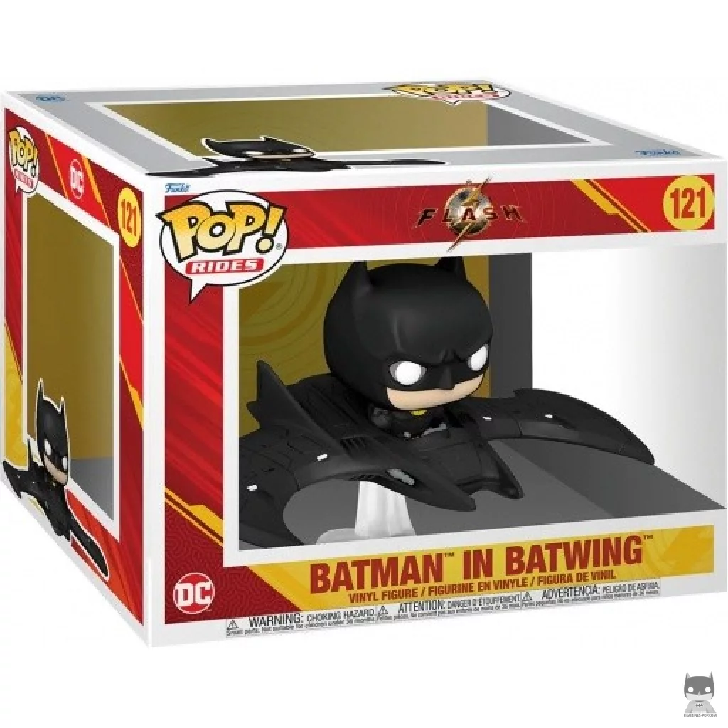 Figurine Funko POP Batman dans la Batwing avec boîte