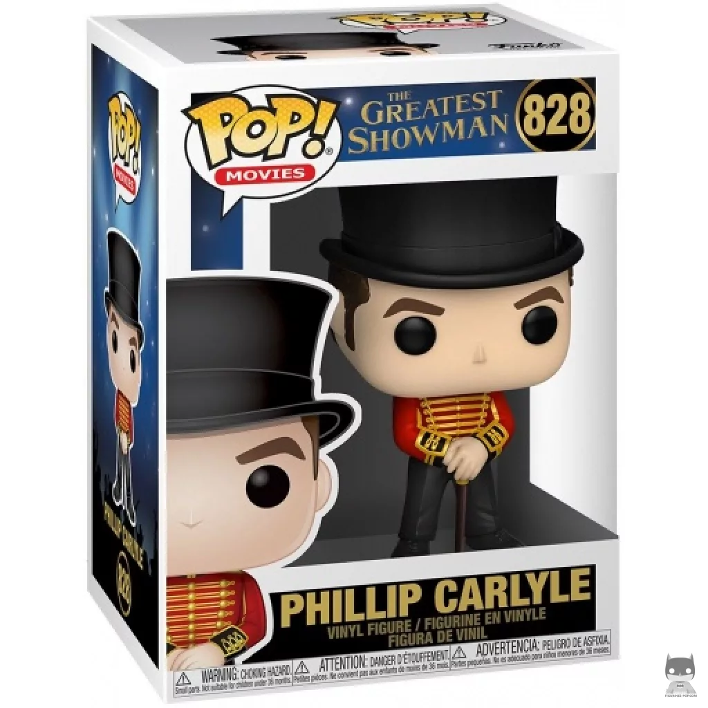Figurine Funko POP Phillip Carlyle avec boîte