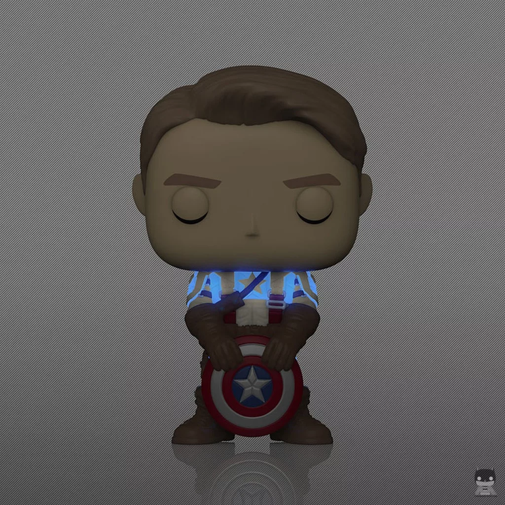 Figurine Funko POP Captain America (Chase & Glow in the Dark) (The Infinity Saga)