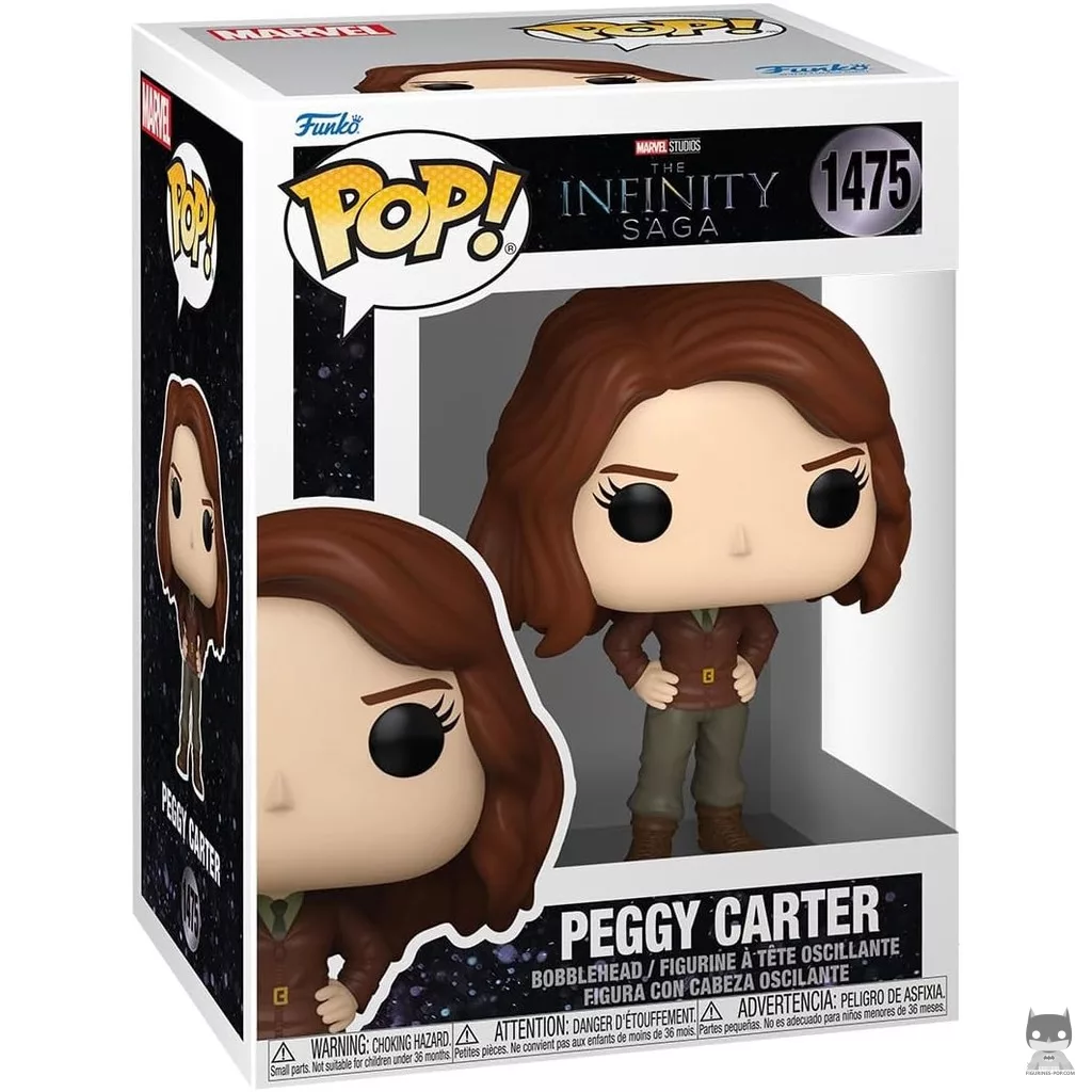 Figurine Funko POP Peggy Carter avec boîte