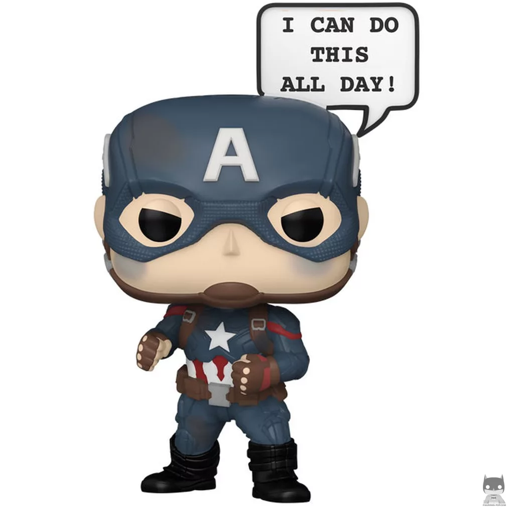 Figurine Funko POP Captain America (I Can Do This All Day) (The Infinity Saga)