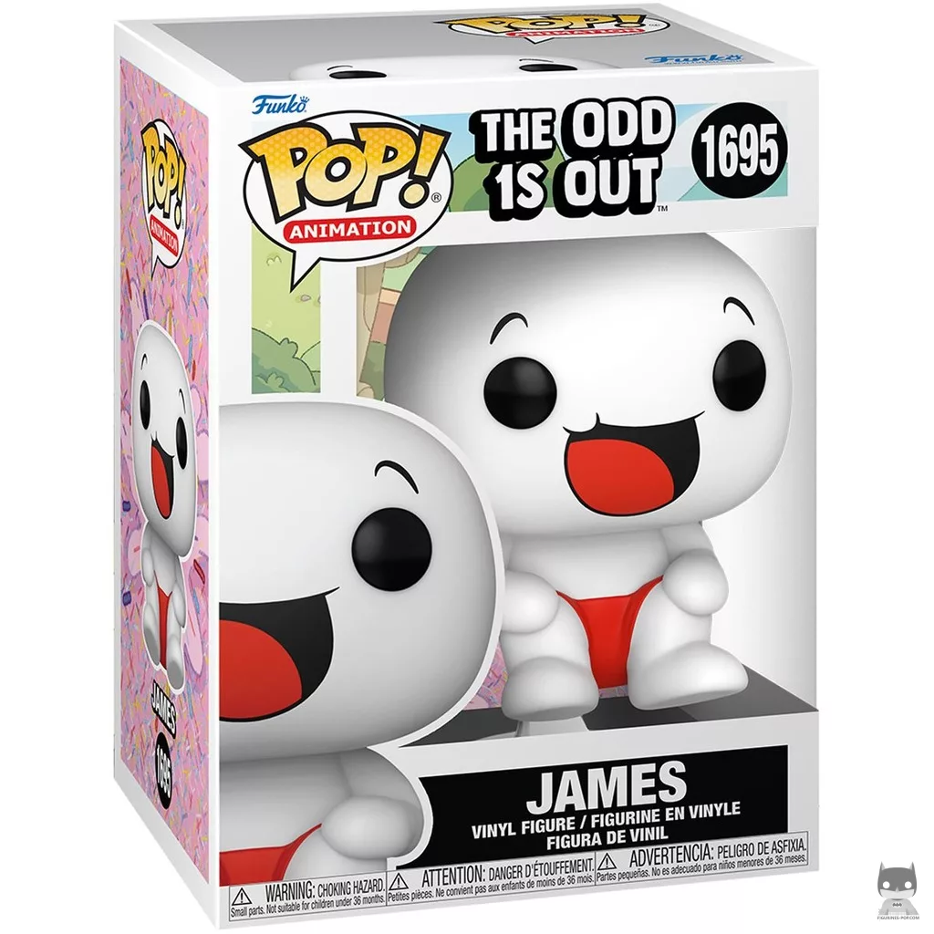 Figurine Funko POP James avec boîte