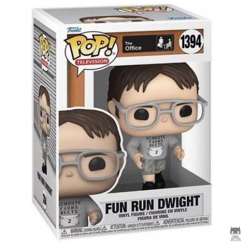 Figurine Funko POP Dwight Course à pied avec boîte