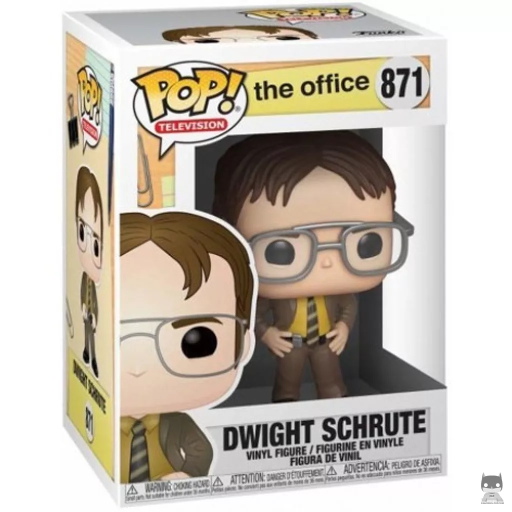 Figurine Funko POP Dwight Schrute avec boîte