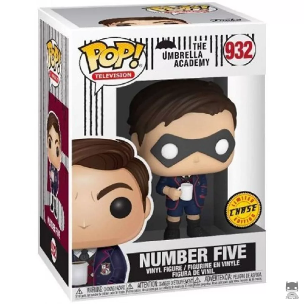 Figurine Funko POP Numéro Cinq (Chase) avec boîte