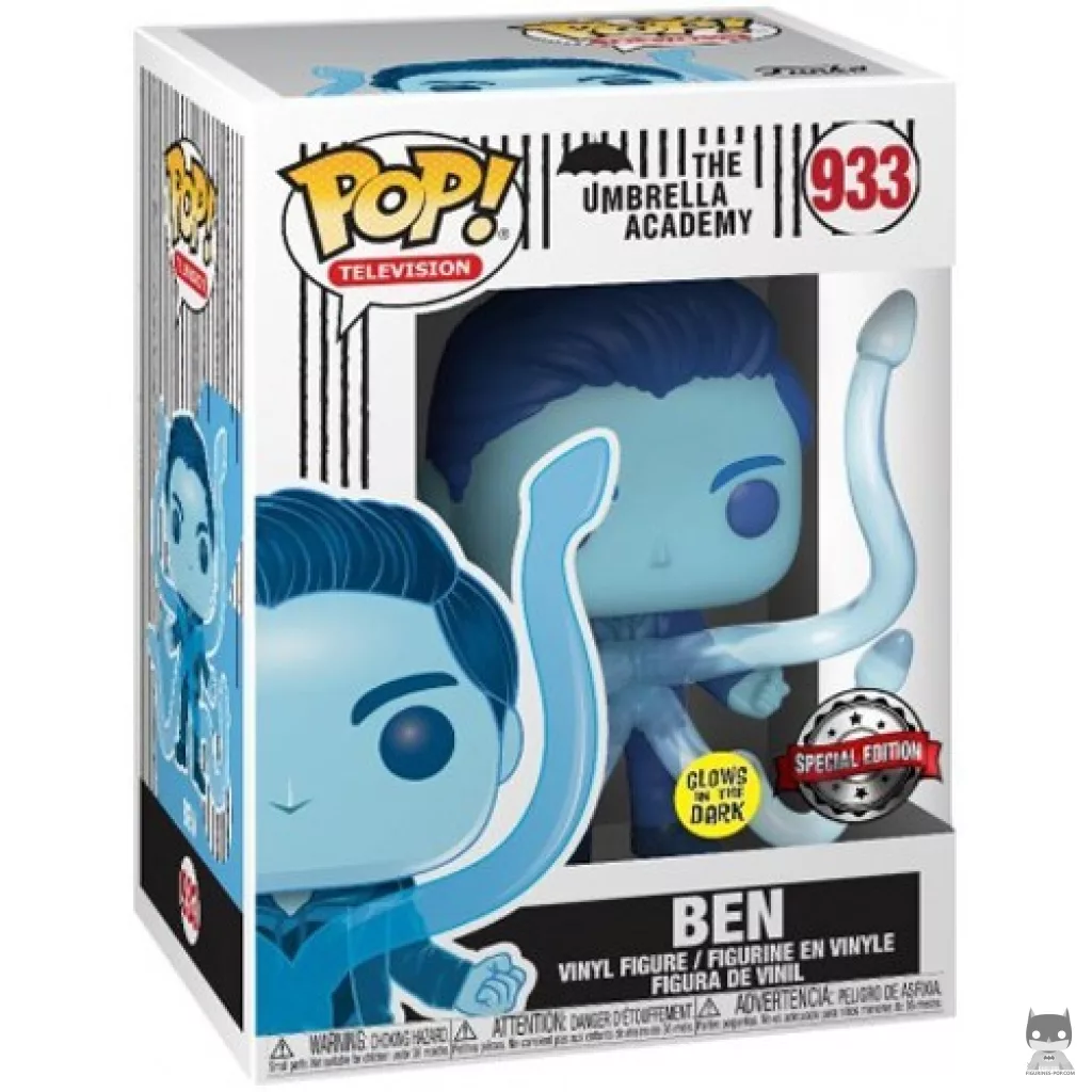 Figurine Funko POP Ben (Glow in the Dark) avec boîte