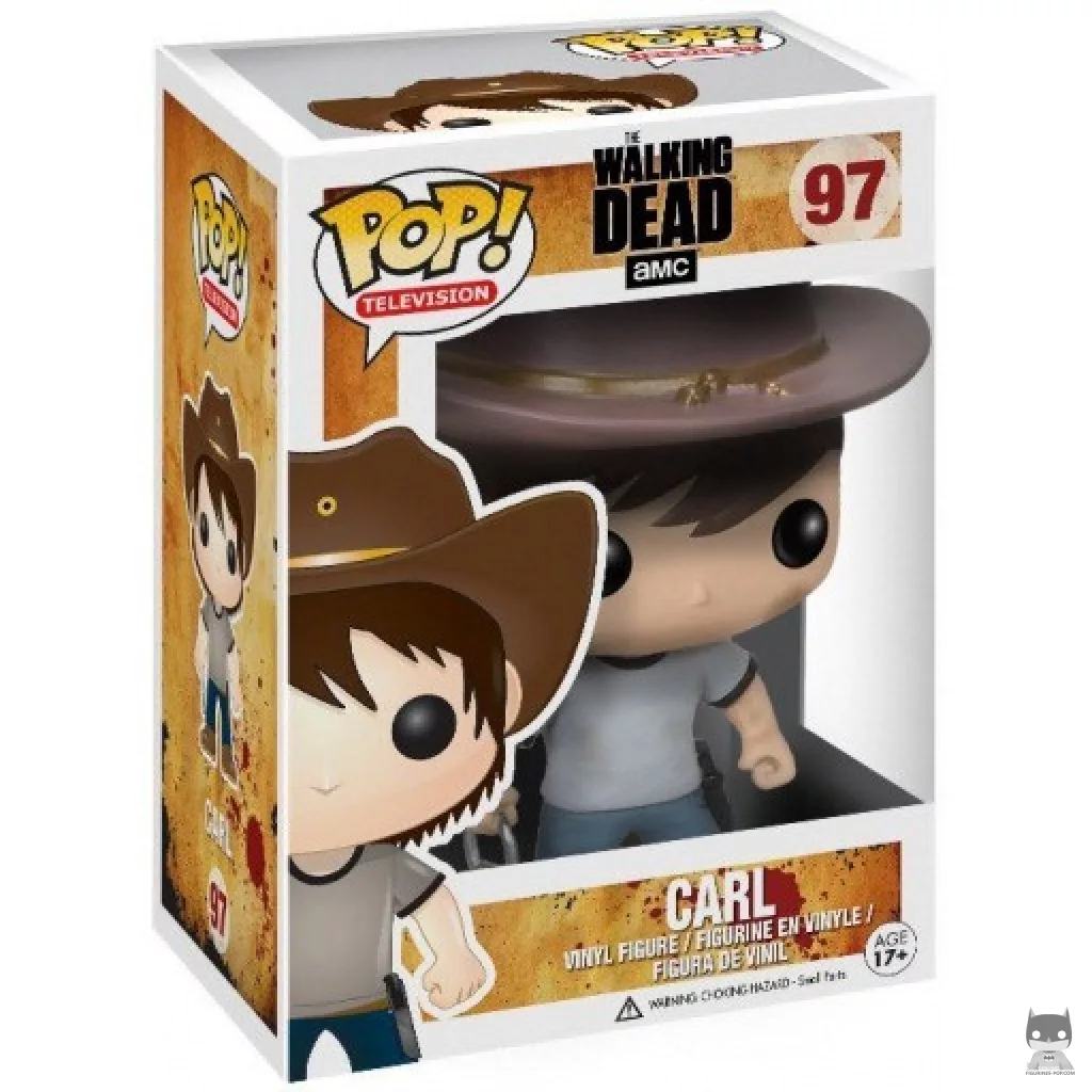 Figurine Funko POP Carl Grimes avec boîte