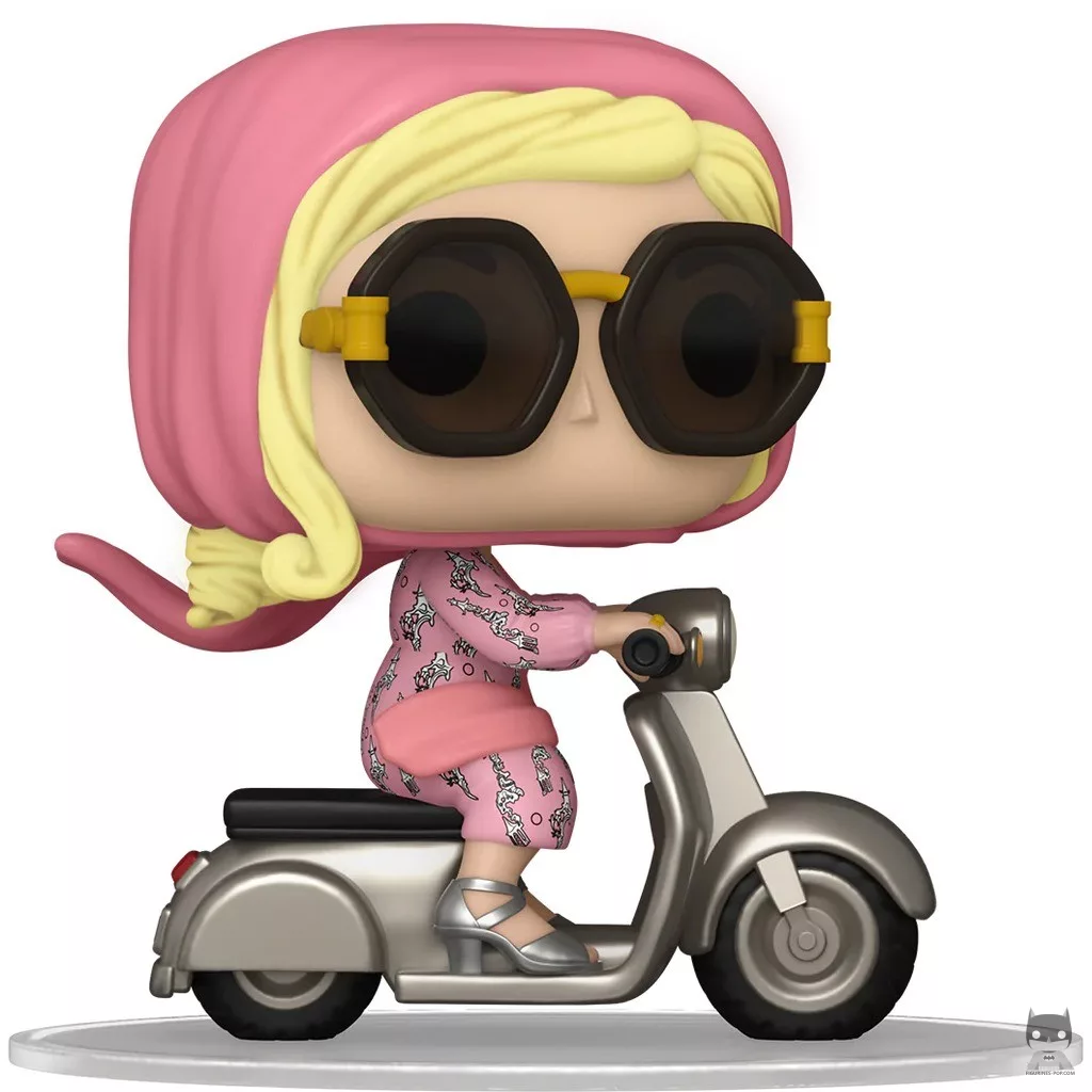 Figurine Funko POP Tanya McQuoid sur scooter (The White Lotus)