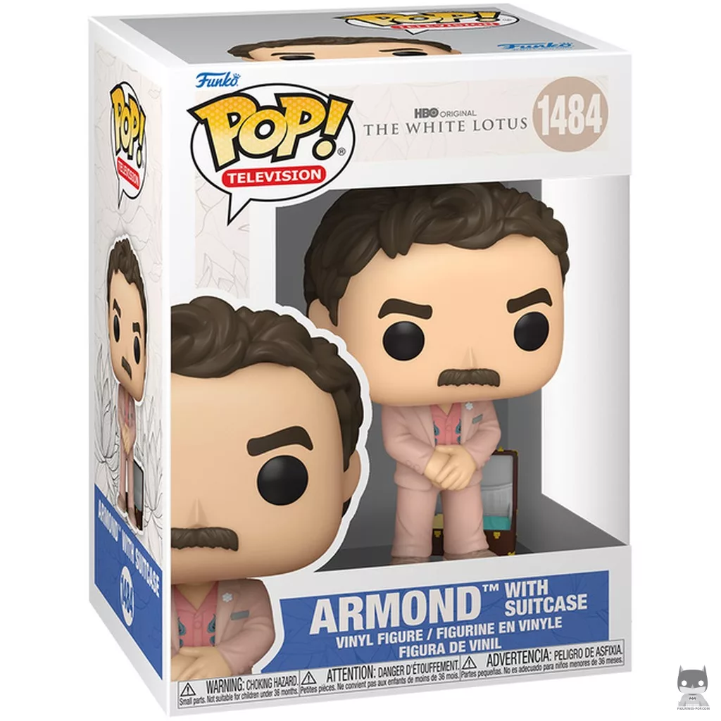 Figurine Funko POP Armond avec valise avec boîte