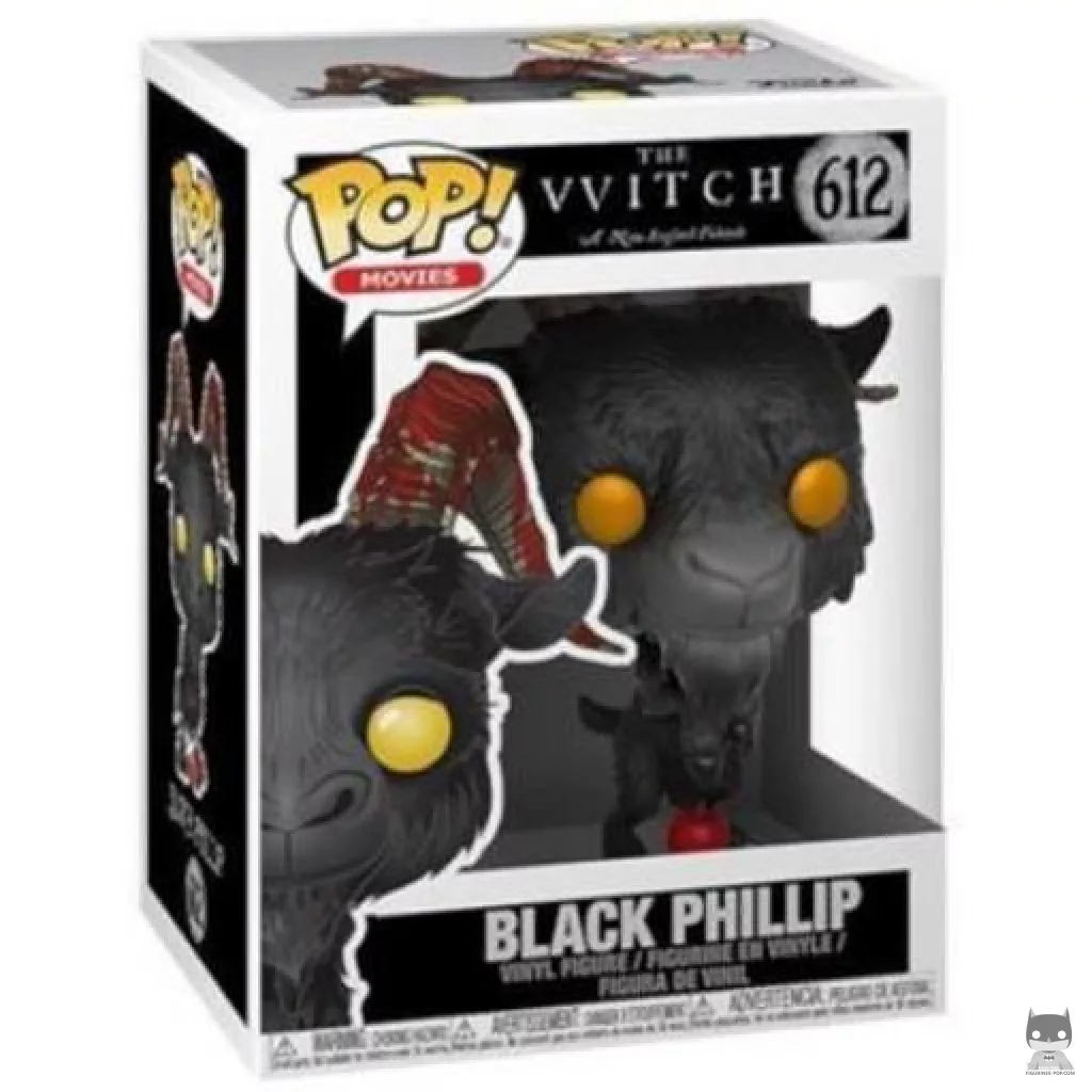 Figurine Funko POP Black Phillip avec boîte