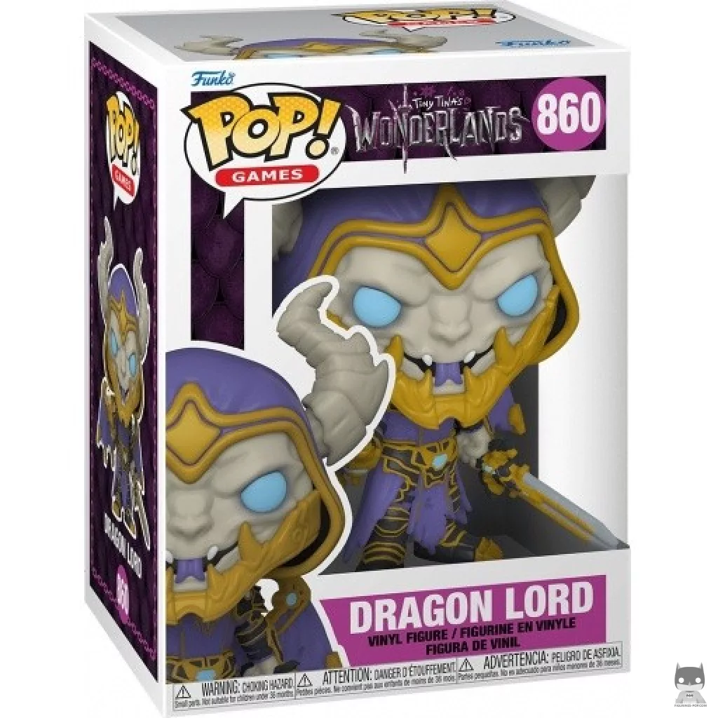 Figurine Funko POP Le Seigneur Dragon avec boîte