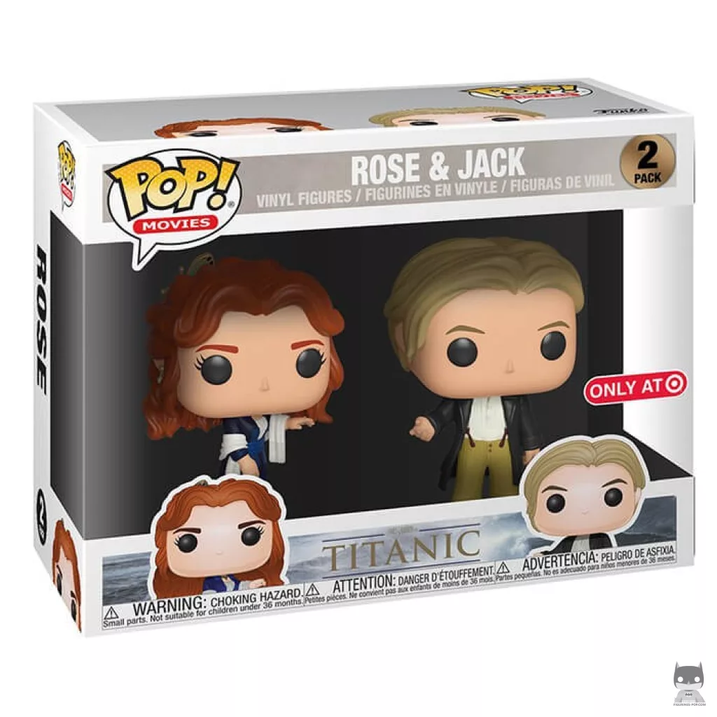 Figurine Funko POP Rose & Jack avec boîte