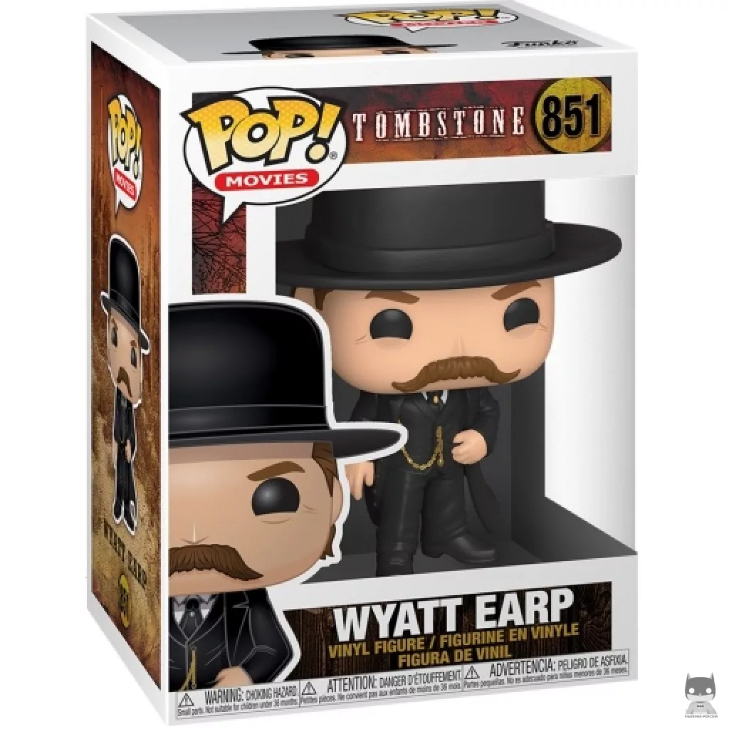 Figurine Funko POP Wyatt Earp avec boîte