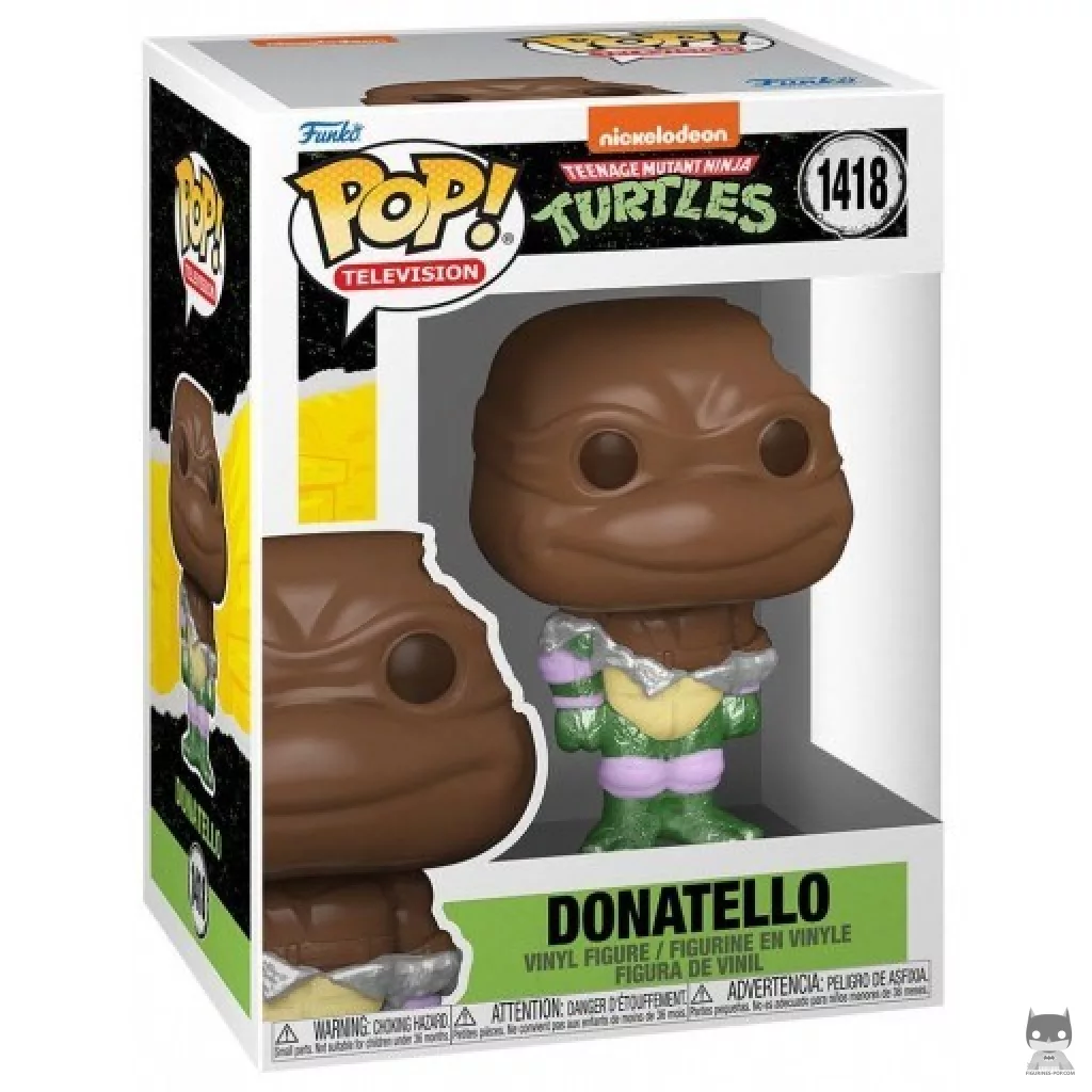 Figurine Funko POP Donatello (Chocolat) avec boîte