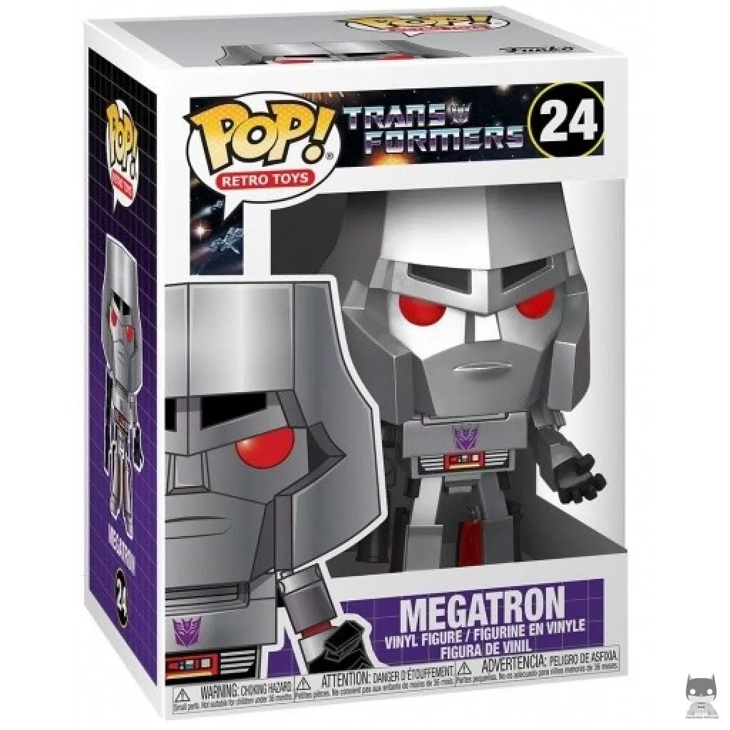 Figurine Funko POP Megatron avec boîte
