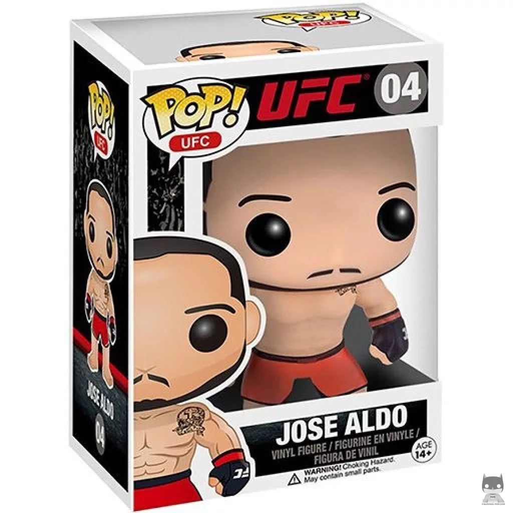 Figurine Funko POP Jose Aldo avec boîte