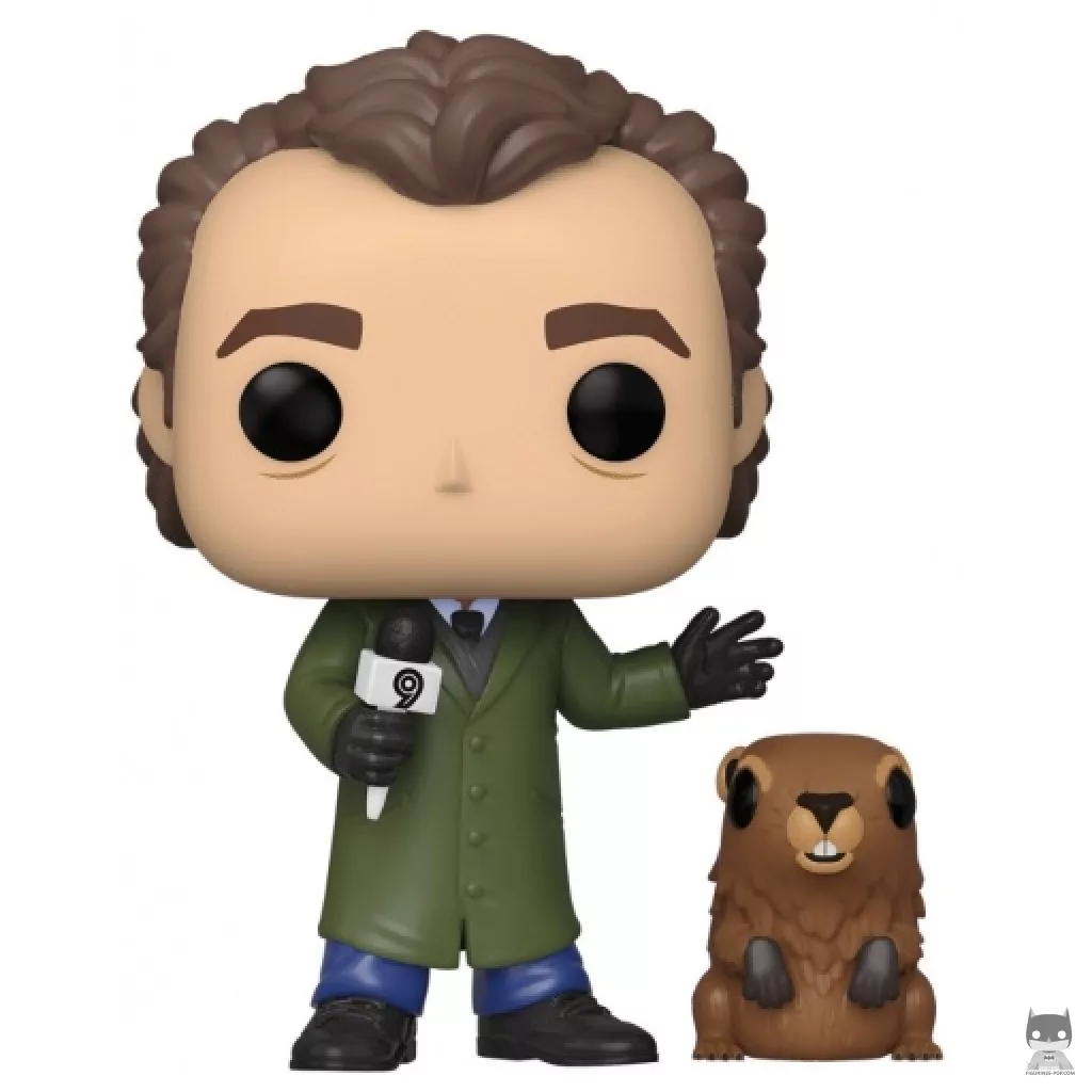 Figurine Funko POP Phil Connors avec Punxsutawney Phil (Un jour sans fin)