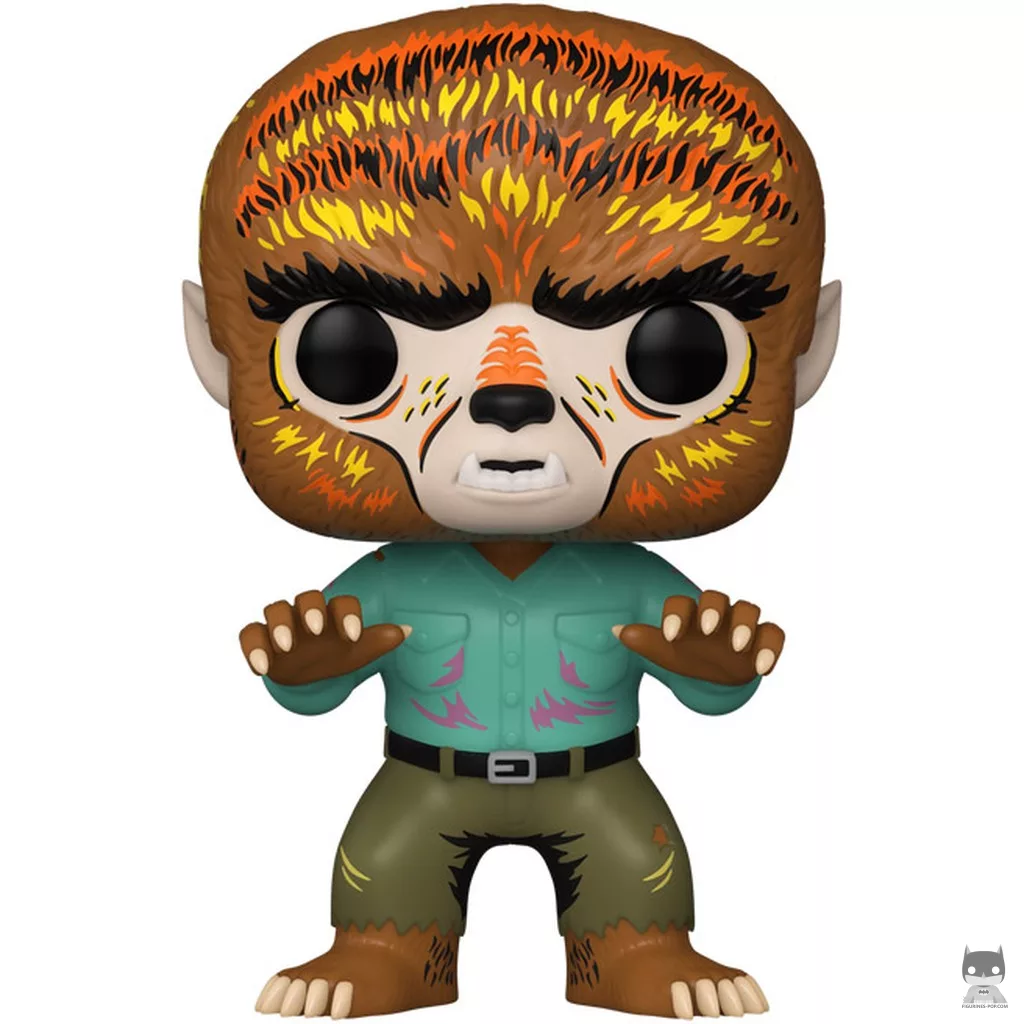 Figurine Funko POP Le Loup-Garou (Black Light) (Universal Monsters)