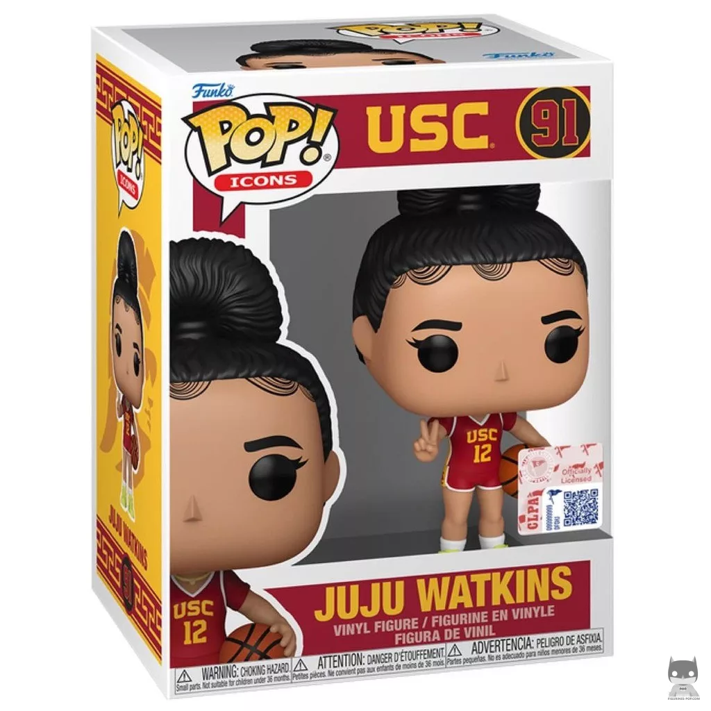 Figurine Funko POP JuJu Watkins (Cardinal Jersey) avec boîte