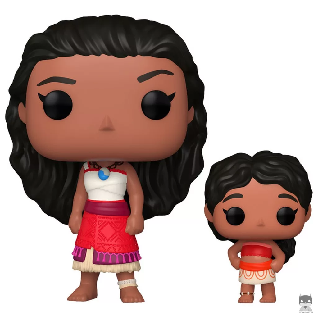Figurine Funko POP Vaiana & sa petite sœur Simea (Vaiana 2)