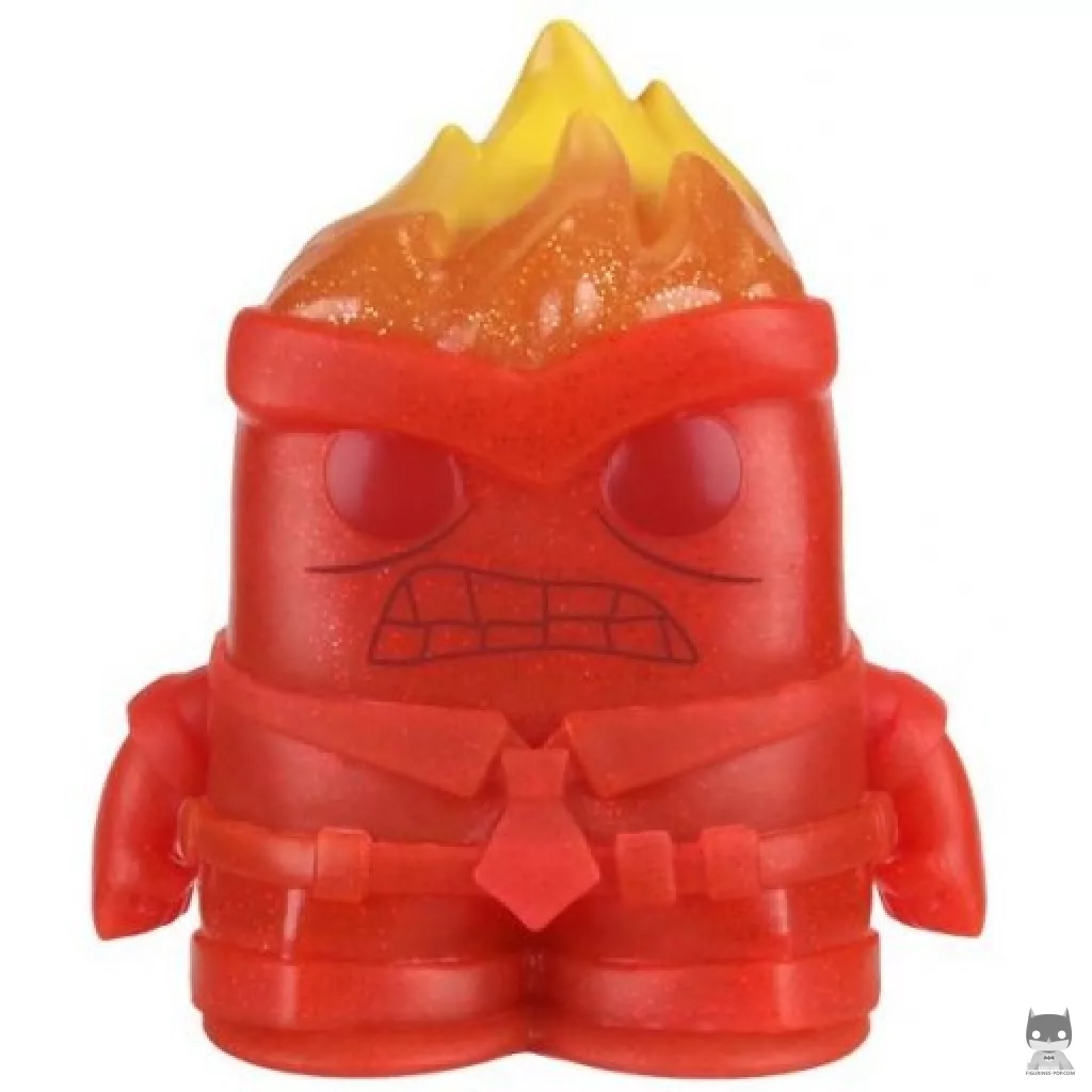 Figurine Funko POP Colère avec Flammes (Glitter) (Vice-Versa)