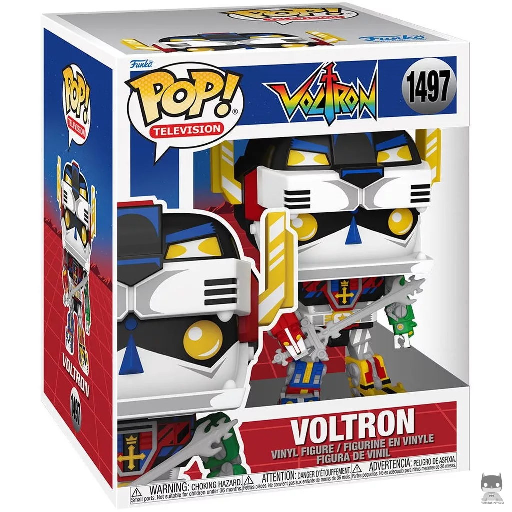 Figurine Funko POP Voltron (Rétro) avec boîte