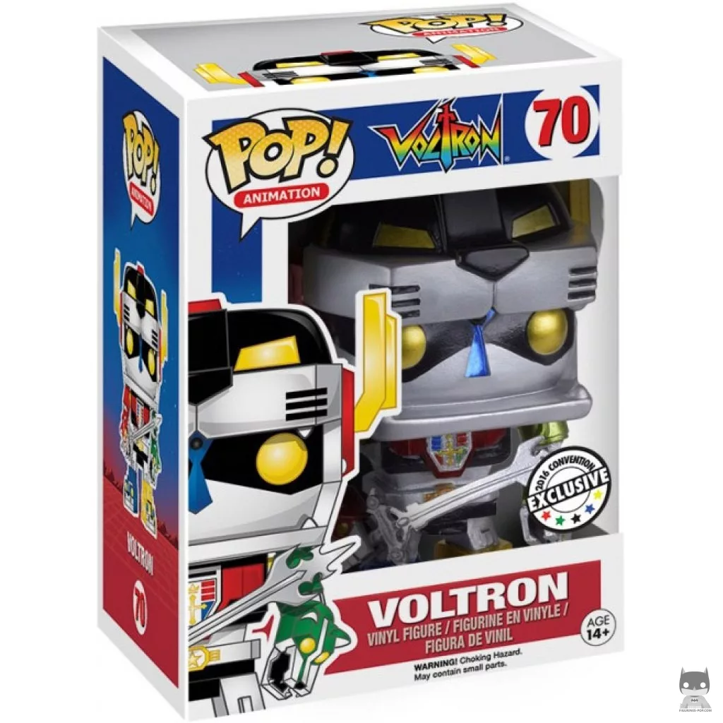 Figurine Funko POP Voltron (Metallic) avec boîte