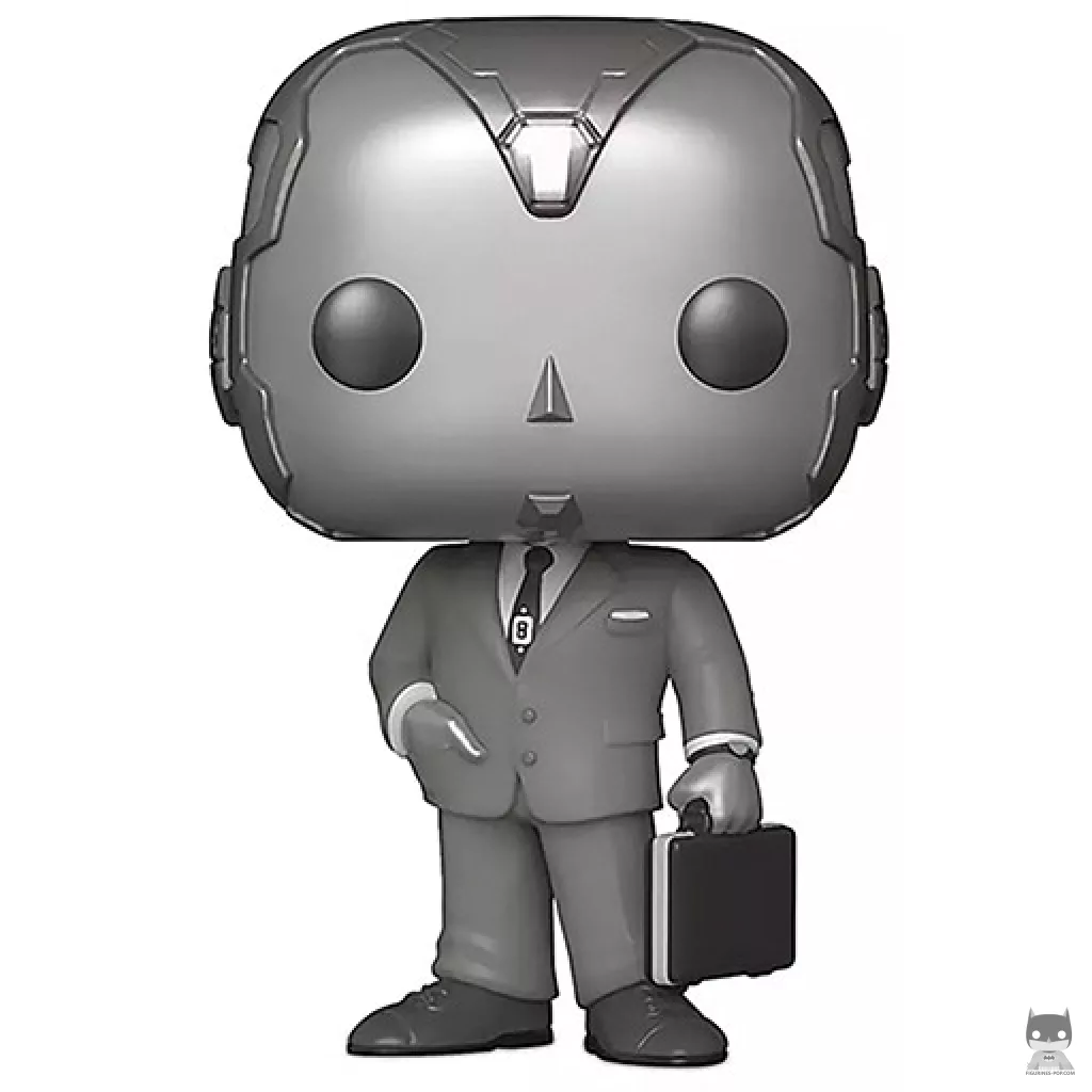 Figurine Funko POP Vision 50's (Chase) (Noir & Blanc) (WandaVision)