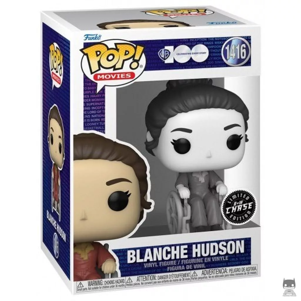 Figurine Funko POP Blanche Hudson (Chase & Black&White) avec boîte