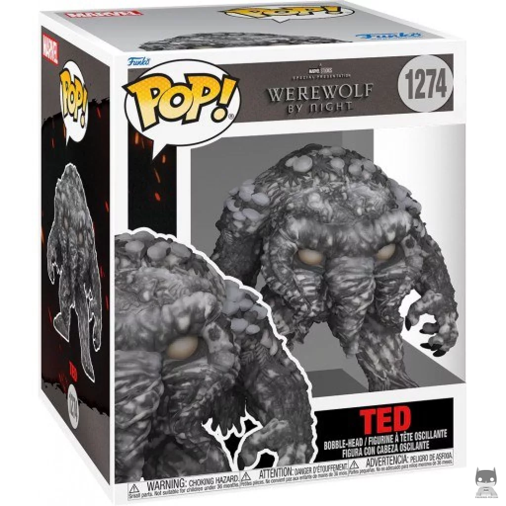 Figurine Funko POP Ted L'Homme-Chose avec boîte