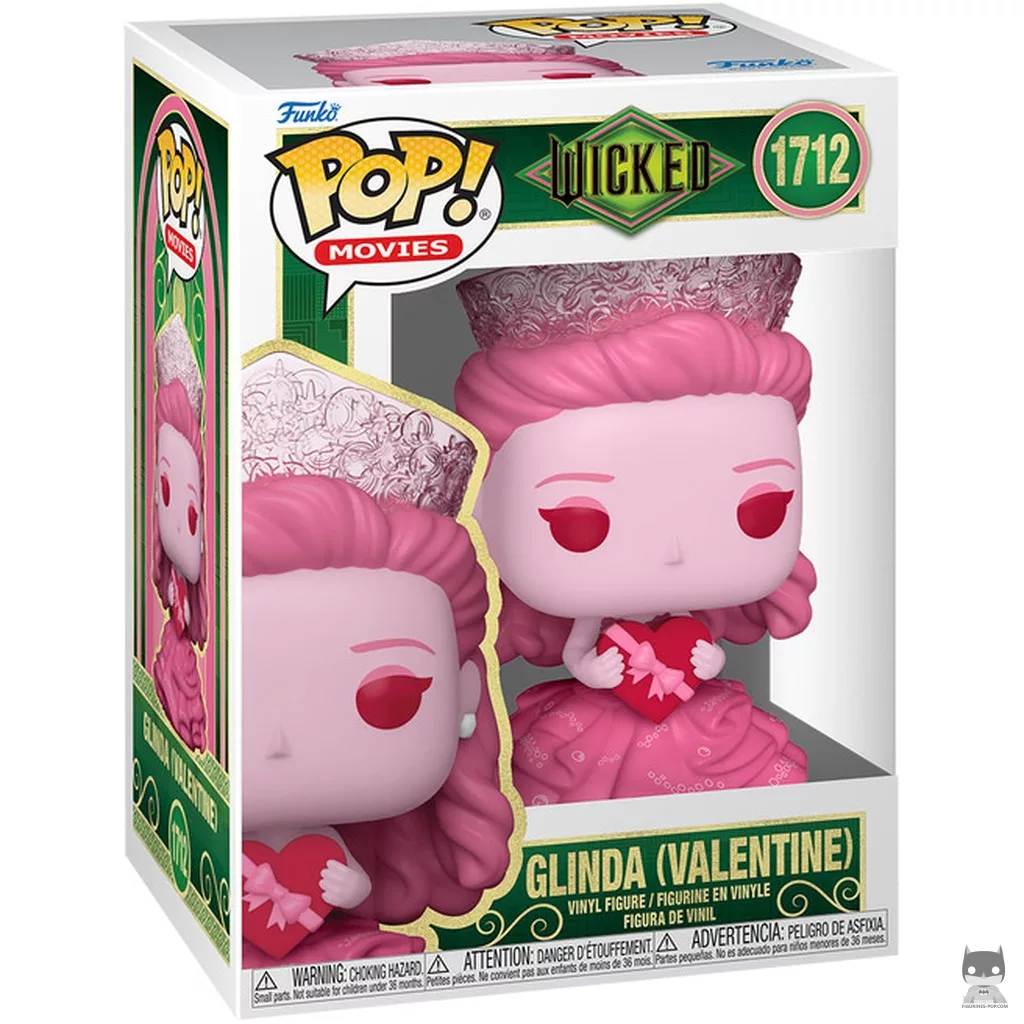Figurine Funko POP Glinda (Saint-Valentin) avec boîte