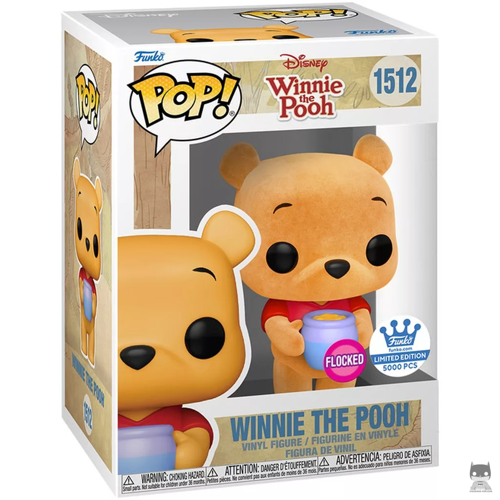 Figurine Funko POP Winnie l'Ourson (Flocked) avec boîte