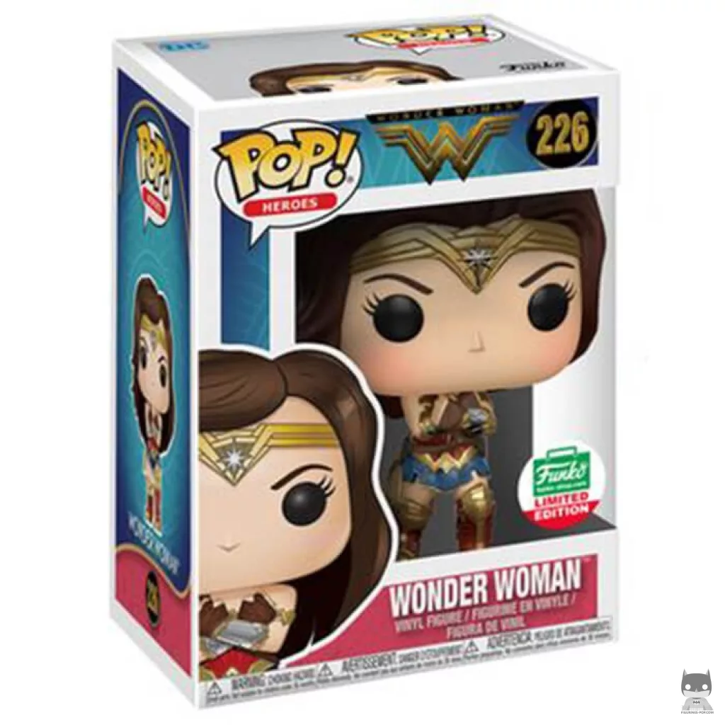 Figurine Funko POP Wonder Woman avec des gantelets avec boîte