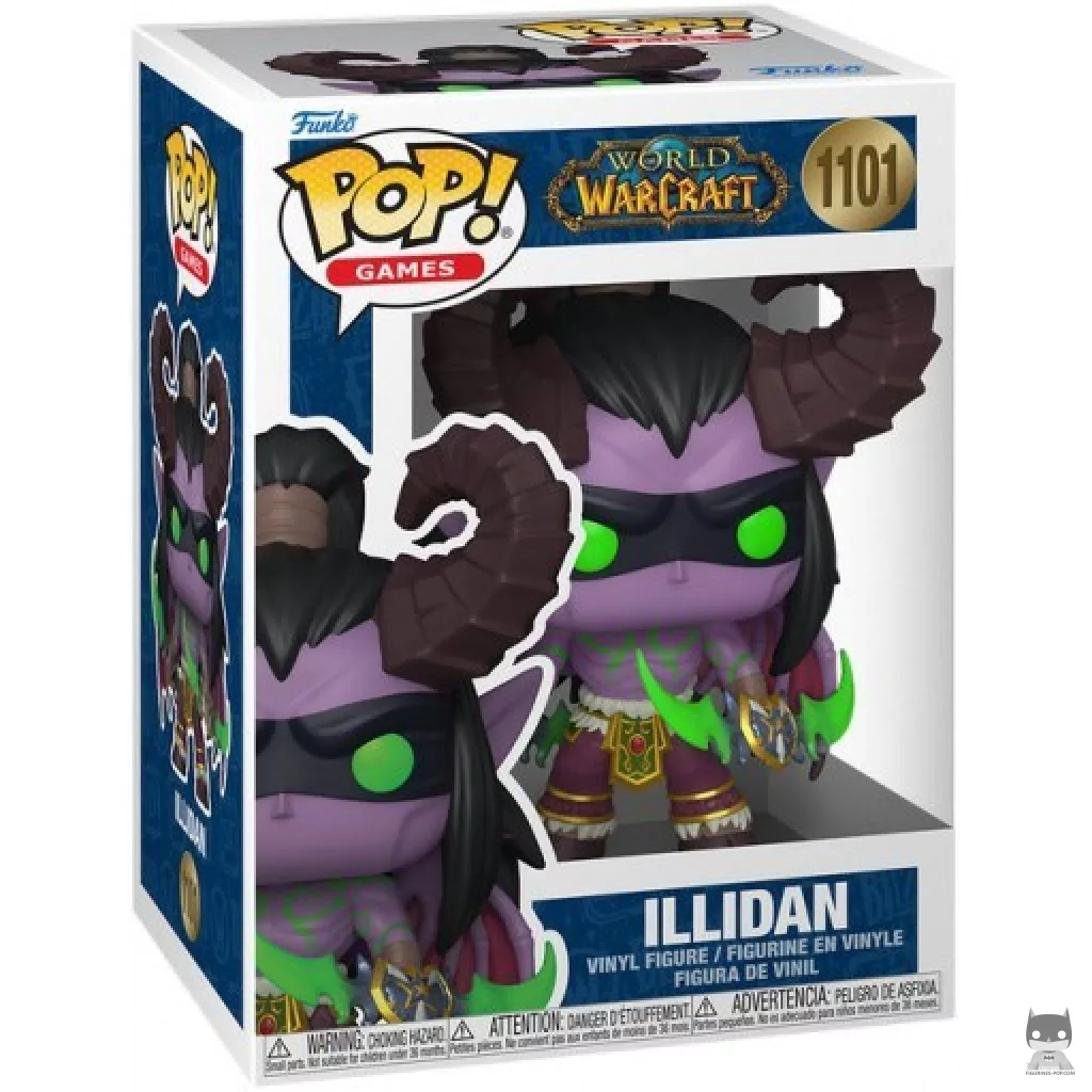 Figurine Funko POP Illidan avec boîte