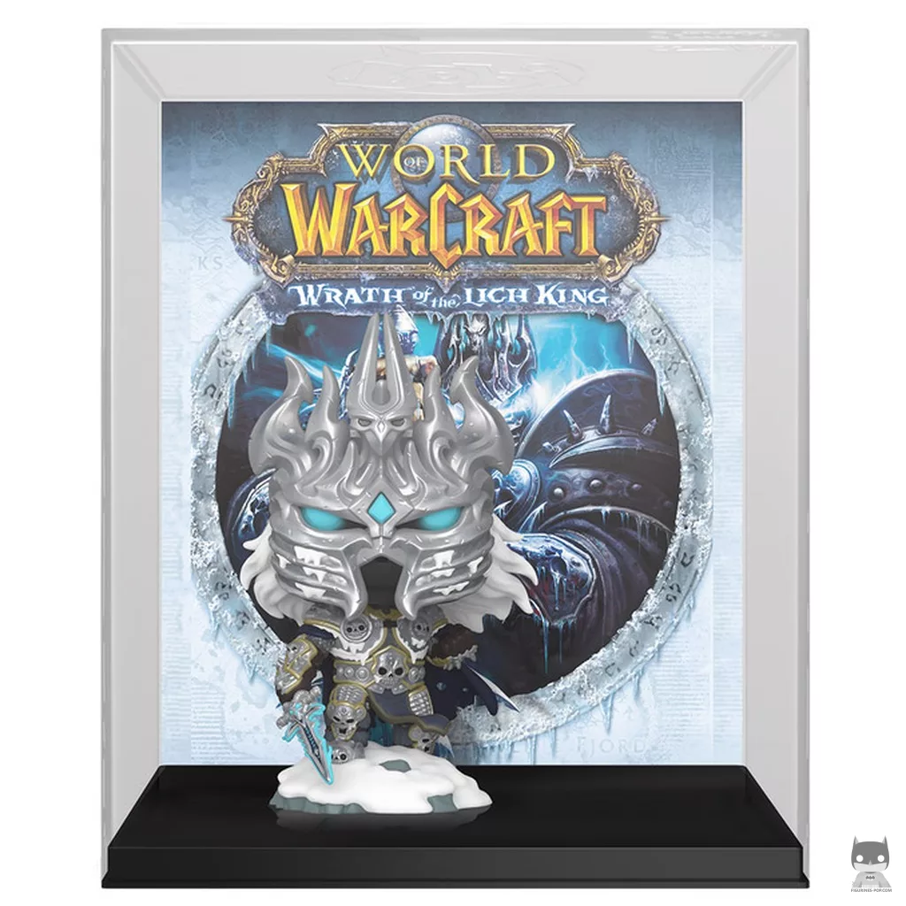 Figurine Funko POP Roi Liche (Game Covers & Glow in the Dark) (World of Warcraft)