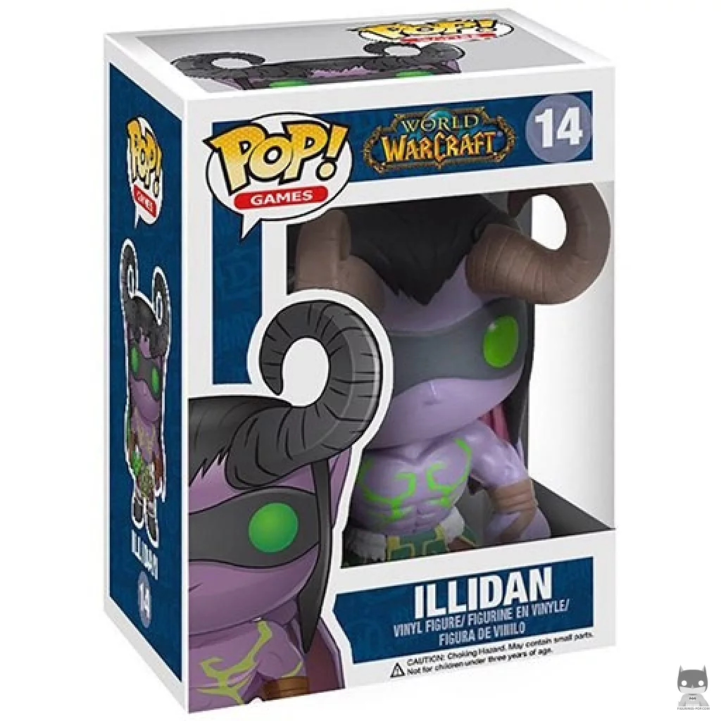 Figurine Funko POP Illidan avec boîte