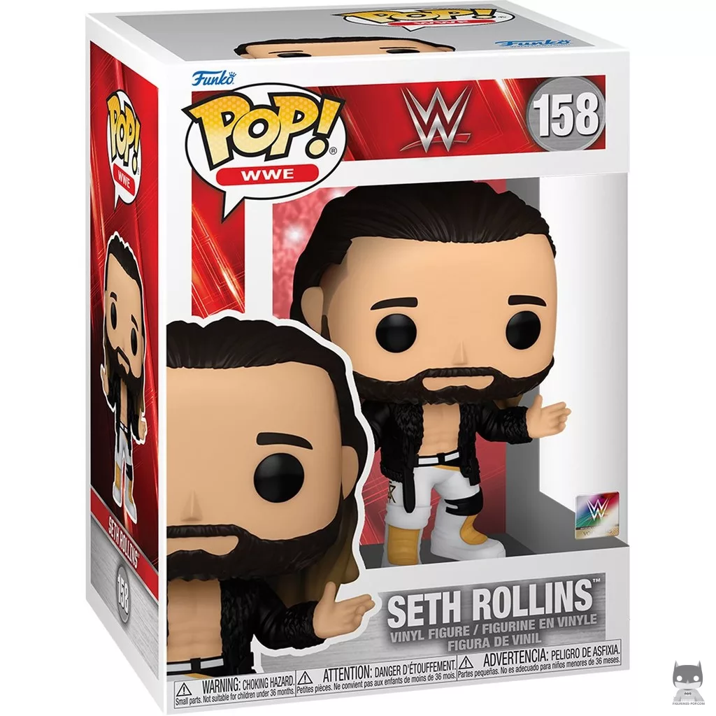 Figurine Funko POP Seth Rollins avec boîte