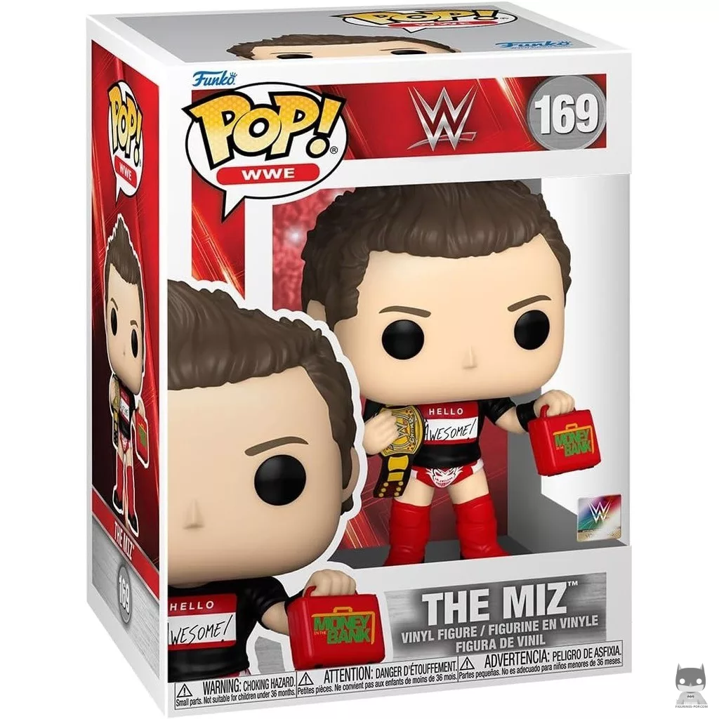 Figurine Funko POP The Miz avec boîte