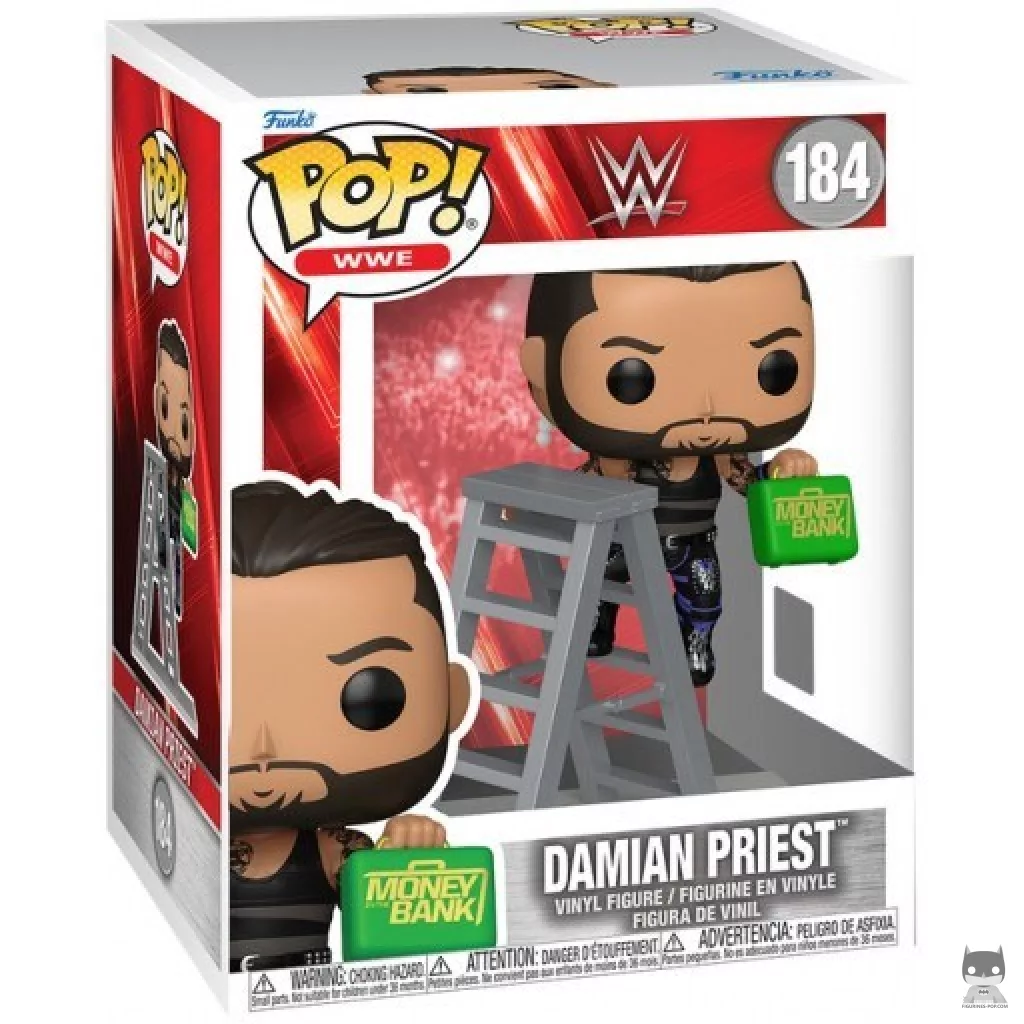 Figurine Funko POP Damian Priest avec boîte