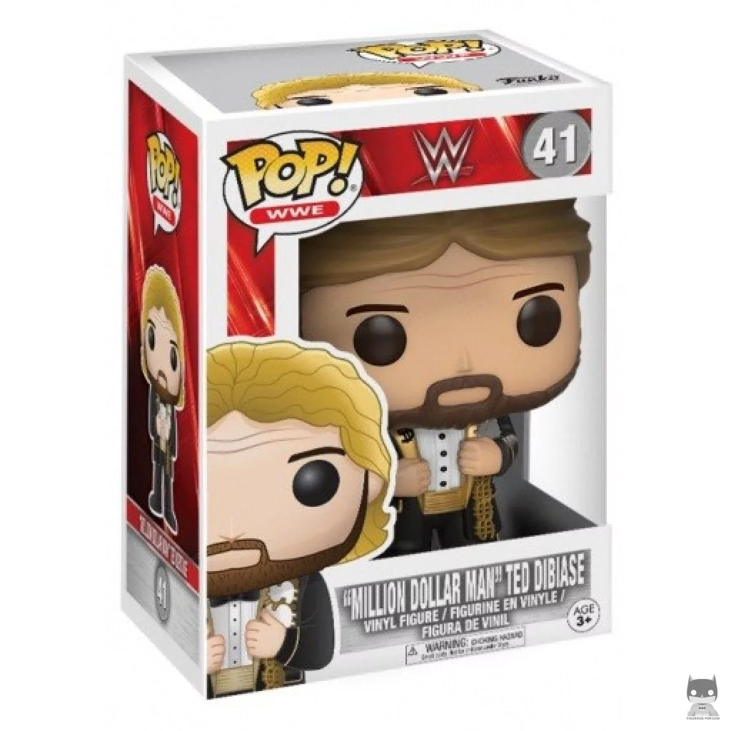 Figurine Funko POP Ted "The Million Dollar Man" Dibiase avec boîte