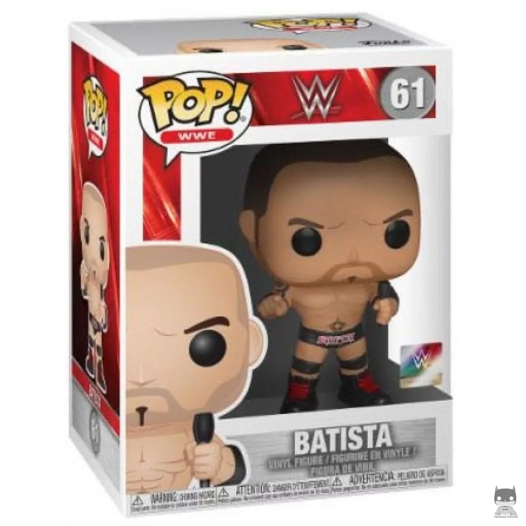 Figurine Funko POP Dave Batista avec boîte