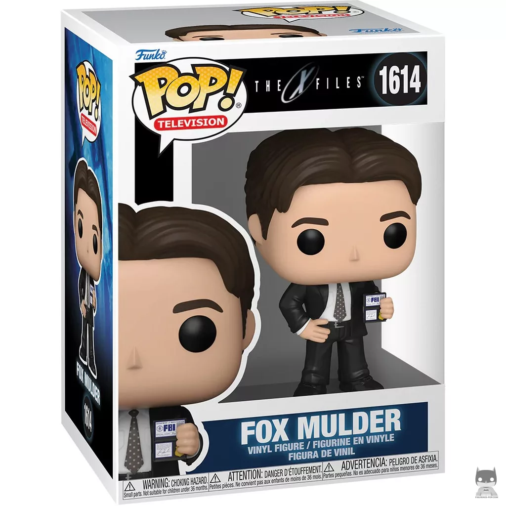 Figurine Funko POP Fox Mulder avec boîte