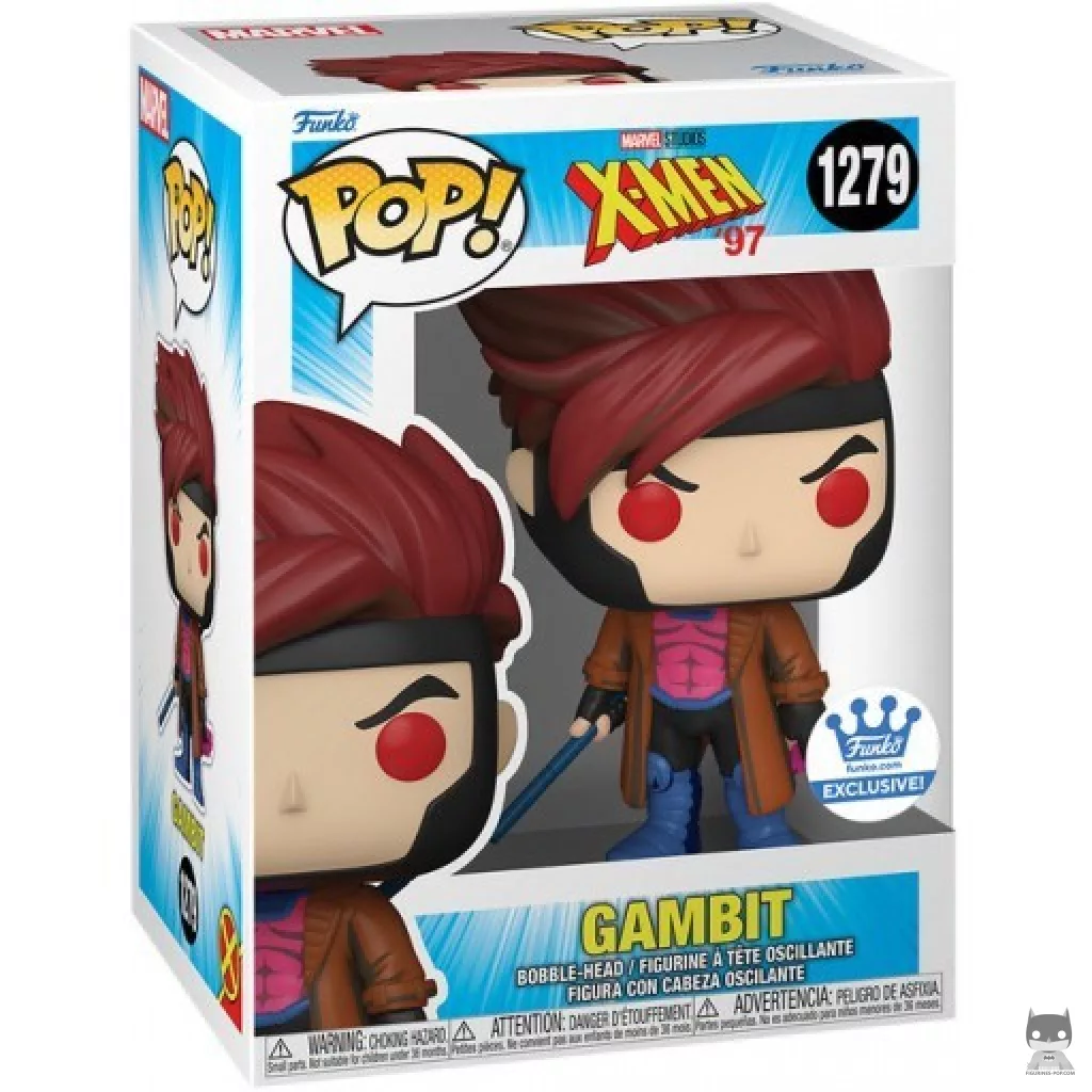 Figurine Funko POP Gambit avec boîte
