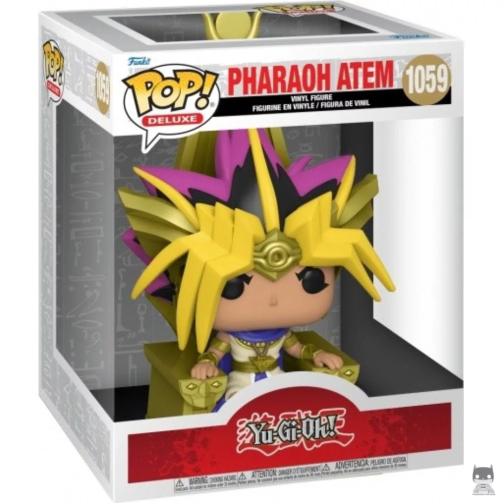 Figurine Funko POP Pharaoh Atem (Metallic) avec boîte