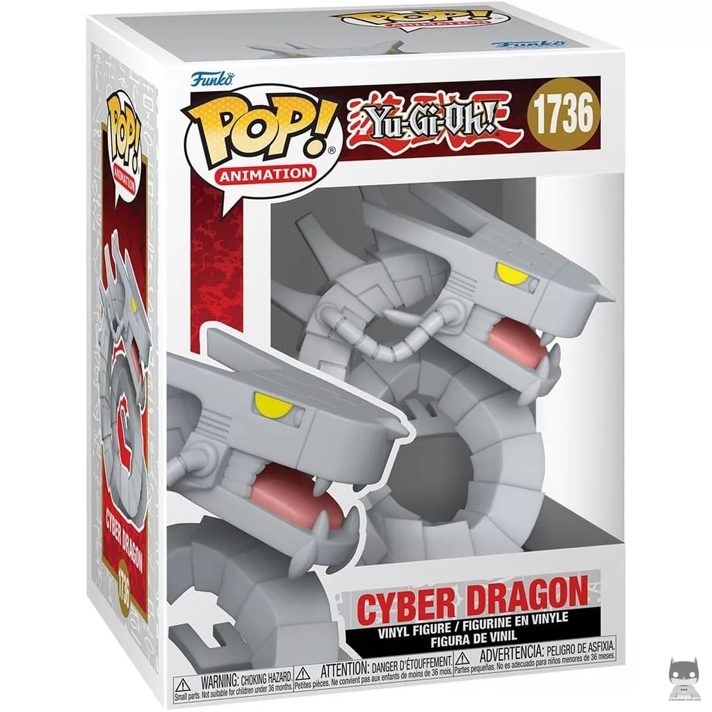 Figurine Funko POP Cyber Dragon avec boîte