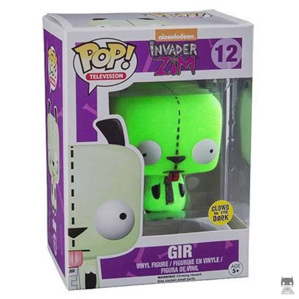 Figurine Funko POP GIR (Glow in the Dark) avec boîte