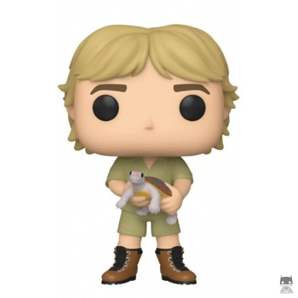Figurine Funko POP Steve Irwin avec Tortue (Chase) (Zoo Australien)